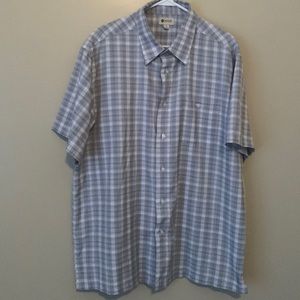 Haggar mens XL button down shirt